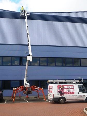 High Level Access Equipment by Warwick Roofing